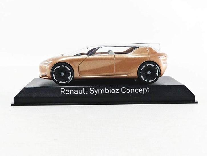 Renault Symbioz Frankfort Car 2017 Goud Model 1/43 Norev, Hobby en Vrije tijd, Modelauto's | 1:43, Nieuw, Auto, Norev, Ophalen of Verzenden
