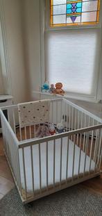 Fabimax box (100x100), bodemhoogte verstelbaar, Ophalen, Gebruikt, Vierkant, In hoogte verstelbaar