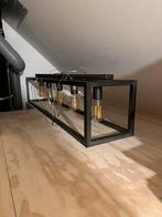 Moderne hanglamp met 5 lichtpunten, Huis en Inrichting, Lampen | Hanglampen, Ophalen of Verzenden, Zo goed als nieuw, Metaal, Minder dan 50 cm