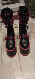 Laarzen YRU, Kleding | Dames, Schoenen, Hoge laarzen, Zwart, Ophalen of Verzenden, Onbekend