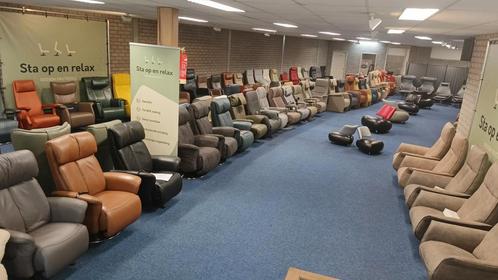 Sta op en relax Schijndel 2e hands, showroom en nieuw !, Huis en Inrichting, Fauteuils, Nieuw, Ophalen of Verzenden