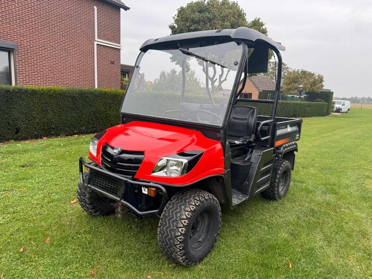 Kioti Mechron UTV 2210 Gator, Zakelijke goederen, Machines en Bouw | Tuin, Park en Bosbouw, Voertuig of Aanhanger, Ophalen