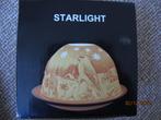 starlight nr.275 - winter tafereel met vogels - porselein, Ophalen of Verzenden, Zo goed als nieuw, Lampje voor waxinelichtjes