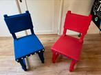 2 stuks Moooi Gothic Chair Studio Job, Ophalen, Kunststof, Gebruikt, Twee
