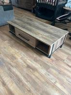 Mooie robuuste  industriële salontafel 70x135, Huis en Inrichting, Ophalen, Gebruikt, 100 tot 150 cm, 50 tot 100 cm