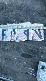 Plak letters diverse, Ophalen of Verzenden