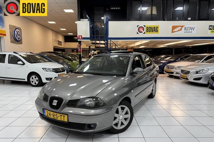 SEAT Ibiza 1.4-16V Sensation Airco opendak (bj 2005), Auto's, Seat, Bedrijf, Te koop, Ibiza, Airbags, Airconditioning, Alarm, Climate control