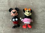 Vintage Disney Mickey & Mini Mouse Speelgoed - 1970, Ophalen of Verzenden, Mickey Mouse, Zo goed als nieuw, Beeldje of Figuurtje