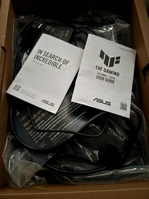 ASUS TUF A15 FA506N ALS NİEUW MET WARRANTY, Computers en Software, Windows Laptops, Zo goed als nieuw, 15 inch, SSD, 4 Ghz of meer