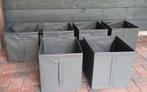 6x kunststof / plastic bak voor ikea kallax Vakkenkast, Ophalen, Zo goed als nieuw, Rechthoekig, Kunststof