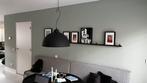 Set van twee zwart hanglampen, Ophalen, Zo goed als nieuw, Metaal, 50 tot 75 cm