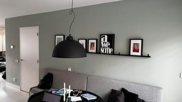 Set van twee zwart hanglampen beschikbaar voor biedingen