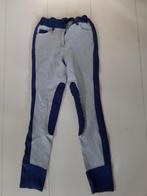 Paardrijbroek kind grijs 158 of geruit 164, Gebruikt, Kinderen, Dressuur, Ophalen of Verzenden