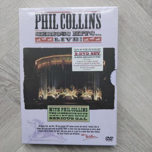 2DVD / Phil Collins / Serious Hits...Live!, Nieuw in de seal, Cd's en Dvd's, Dvd's | Muziek en Concerten, Nieuw in verpakking