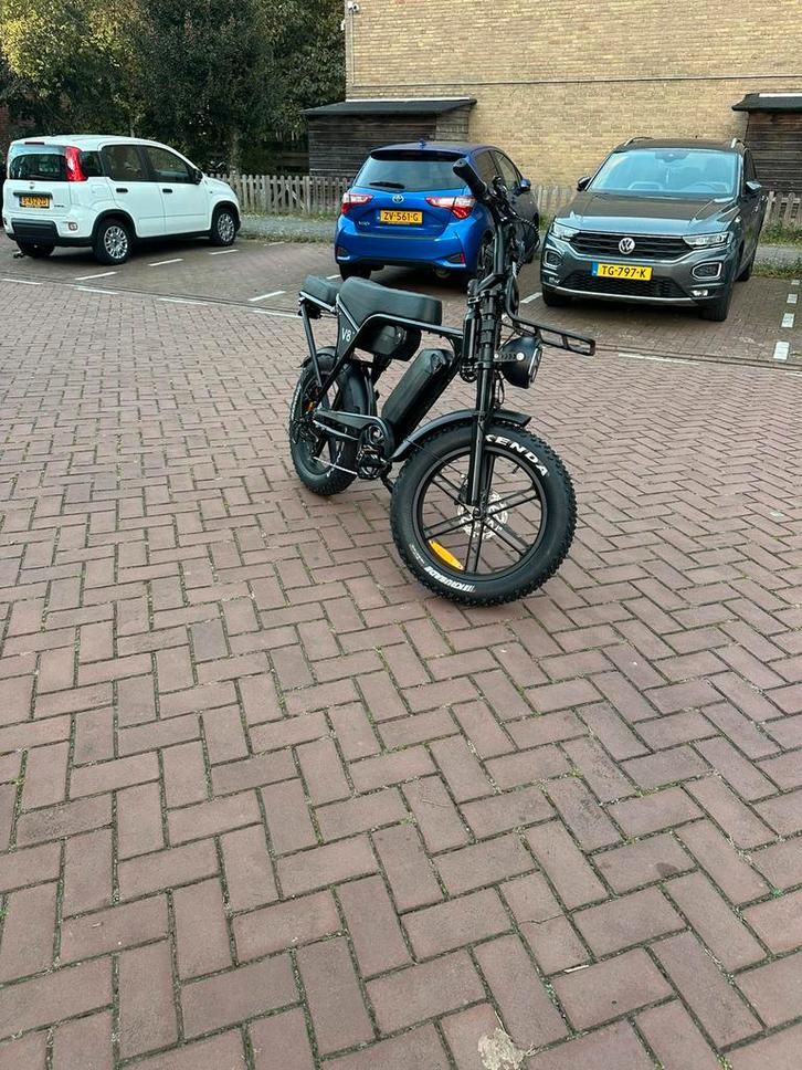 Fatbike ouxi v8 c80 max dubbele accu 6.0, Fietsen en Brommers, Brommers | Puch, Nieuw, Overige modellen, Maximaal 25 km/u, Ophalen