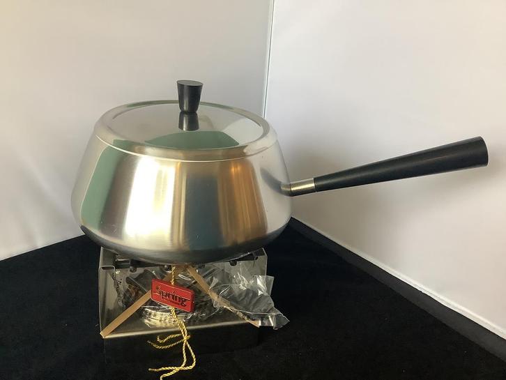 SPRING fondueset ongebruikt, Witgoed en Apparatuur, Fonduesets, Zo goed als nieuw, Fondueset, Brander, Ophalen of Verzenden
