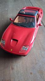 Ferrari 550 Barchetta Pininfarina 1:18 Hot Wheels Elite, Ophalen of Verzenden, Zo goed als nieuw, Auto, Hot Wheels