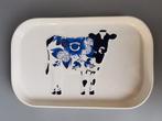 Keramiek porselein design schaal met koe Hollandsche Waaren, Antiek en Kunst, Verzenden