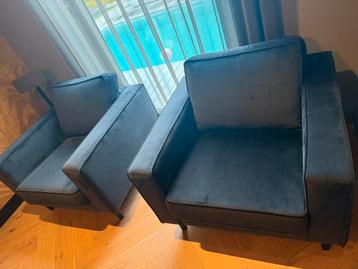 2 luxe fauteuils beschikbaar voor biedingen