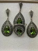 Zilveren sieraden set met kleurveranderende zultanite, Info@zilverenedelstenen.com, Nieuw, 5646JA, Met edelsteen