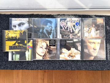 Bundel Pop cd's w.o. Sting, Phil Collins, Bon Jovi etc. beschikbaar voor biedingen