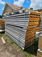 80mm dakpaneel 3300mm antraciet/wit bkeus, Ophalen, Overige materialen, Onbekend, Zo goed als nieuw