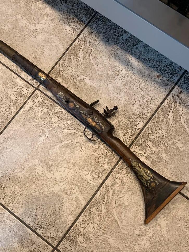 Antiek geweer berber vrijgesteld, Verzamelen, Militaria | Algemeen, Landmacht, Ophalen of Verzenden