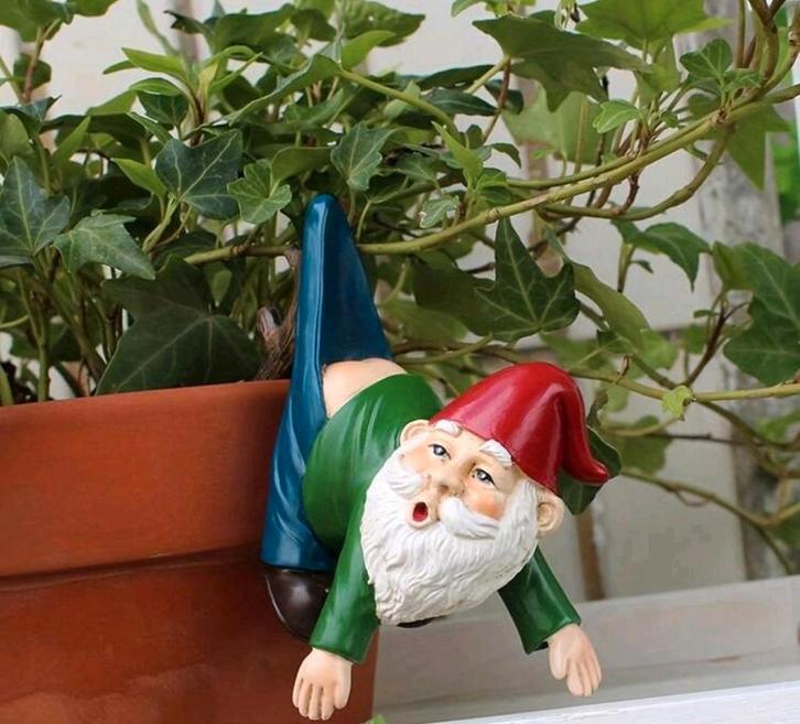 Kabouter bloempothanger, Verzamelen, Overige Verzamelen, Nieuw, Ophalen of Verzenden