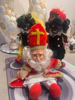 Zeer oude zwarte pieten en sinterklaas met keramiek gezicht, Diversen, Ophalen, Zo goed als nieuw