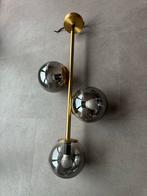 Moderne Plafondlamp - Goudkleurig, Huis en Inrichting, Ophalen of Verzenden, Zo goed als nieuw, Glas, 50 tot 75 cm