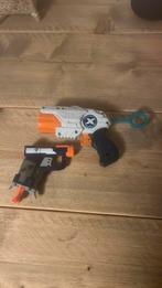 2 nerf pistolen, Verzamelen, Speelgoed, Ophalen of Verzenden, Zo goed als nieuw