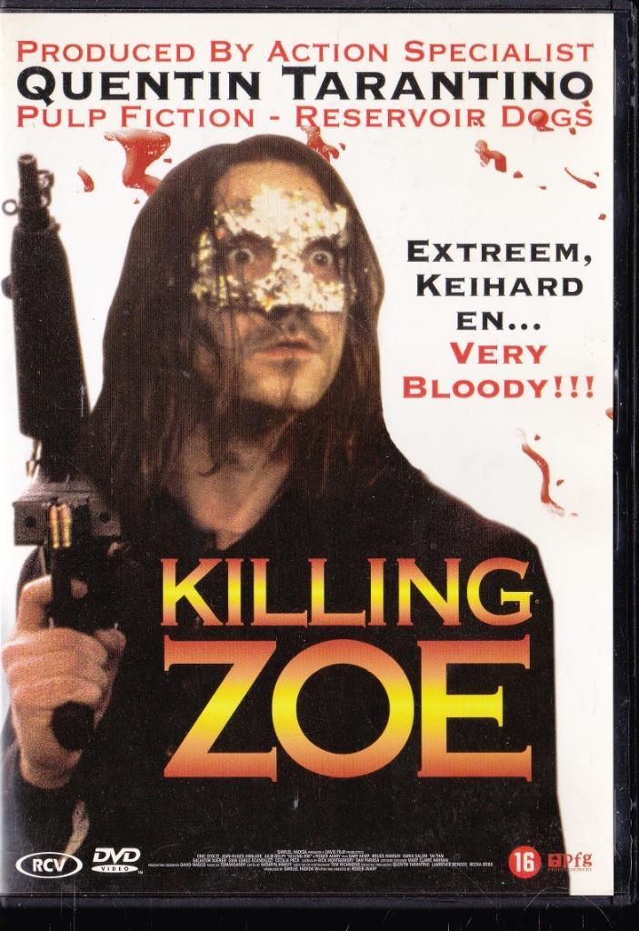 Killing Zoe (Quentin Tarantino) ֎ Eric Stoltz, Julie Delpyde, Cd's en Dvd's, Dvd's | Thrillers en Misdaad, Zo goed als nieuw, Actiethriller