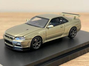 Nissan Skyline GT-R R34 V Spc II Millenium Jade motorhelix beschikbaar voor biedingen