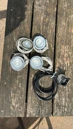 12 volt Inbouwspotjes en inbouwstopcontact voor de caravan, Ophalen of Verzenden, Gebruikt