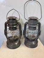 Royalux stormlampen, lantaarns, olielampen, Antiek en Kunst, Antiek | Lampen, Ophalen of Verzenden