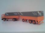 Herpa MAN F90 huifcombinatie W&K. nieuw, Ophalen of Verzenden, Nieuw, Bus of Vrachtwagen, Herpa