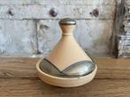 Marokkaanse mini tajine afgewerkt met zilver, Ophalen of Verzenden