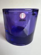 Iittala KIVI Marimekko Waxinelichthouder~Paars Purple 1999, Ophalen of Verzenden, Zo goed als nieuw, Overige materialen, Minder dan 25 cm