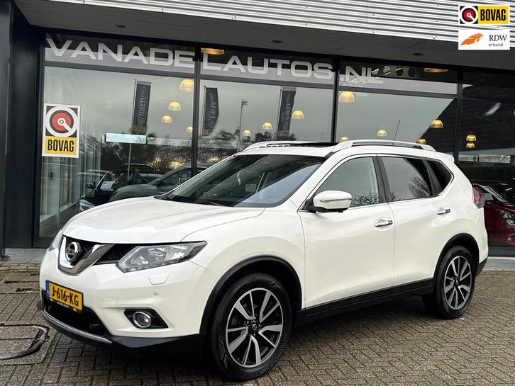 Nissan X-Trail 1.6 DIG-T Connect Edition Schuif-Pano 360 Cam, Auto's, Nissan, Bedrijf, Te koop, X-Trail, 360° camera, ABS, Achteruitrijcamera