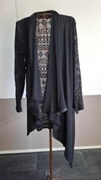 NÜ Denmark Zwart Vest met Kant, Kleding | Dames, Maat 38/40 (M), Zwart, Ophalen of Verzenden, Zo goed als nieuw