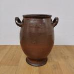 Grote Aardewerk Antiek Keulse pot, plantenbak, bloempot 007, Valkenswaard, Gebruikt, Info@flashbackfurniture.nl, Flashback Furniture