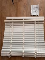 2x Houten jaloezieën met afdek lat. Leen Bakker, Ophalen, Zo goed als nieuw, 50 tot 100 cm