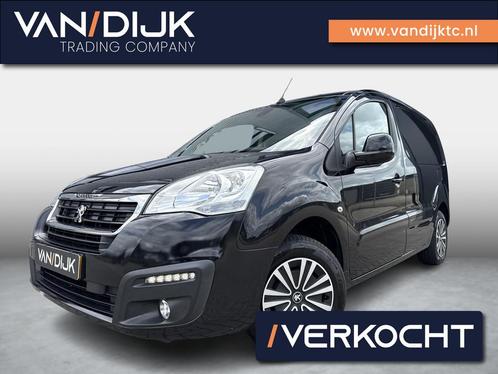 Peugeot Partner 120 1.6 BlueHDi 100 L1 Première ✓LED DRL, Auto's, Bestelauto's, Bedrijf, Te koop, ABS, Airconditioning, Alarm