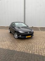 Peugeot 206 1.4 3D 2008 Zwart, Auto's, Peugeot, Voorwielaandrijving, 4 cilinders, Zwart, Origineel Nederlands