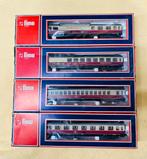 Lima: Set Rheingold wagons, Hobby en Vrije tijd, Gelijkstroom of Wisselstroom, Wagon, Ophalen of Verzenden, Zo goed als nieuw