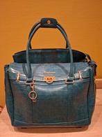 Oliva Lauren trolley (laptoptas), Uitschuifbare handgreep, 30 cm of meer, Blauw, Ophalen of Verzenden