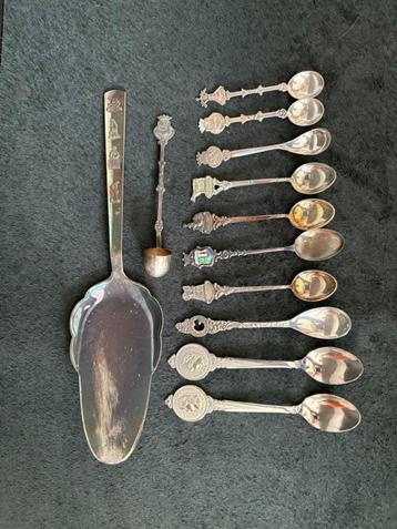 Verzilverde lepeltjes thee lepel Koffie Ver zilver de bestek beschikbaar voor biedingen