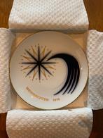 Oud kerstbordje van porselein, 1976, Antiek en Kunst, Antiek | Porselein, Ophalen of Verzenden