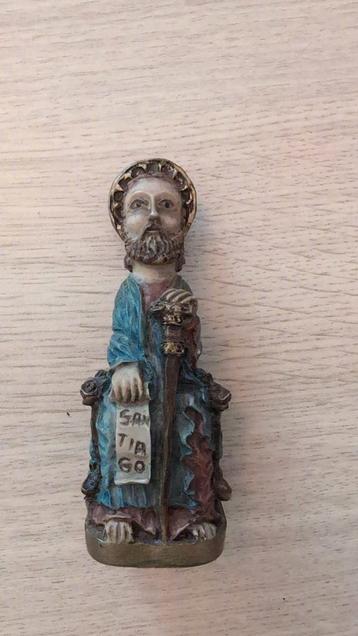 Heilige Santiago Beeldje - 10 cm beschikbaar voor biedingen