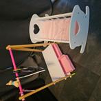 Poppenbed,en kledingrekje., Kinderen en Baby's, Ophalen of Verzenden, Zo goed als nieuw